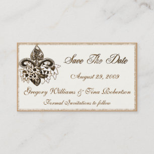 Visite Sauvez le modèle de carte de clôture de date
