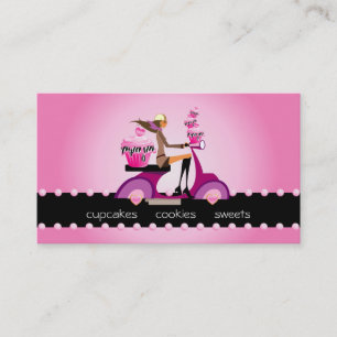 Visite Scooter de petit gâteau de zèbre de carte de