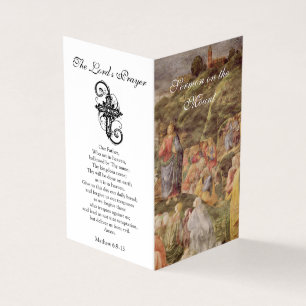Visite Sermon sur le Mont - Carte de prière