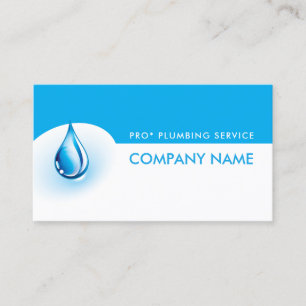 Visite Service de filtrage d'eau Carte bleue et blanche