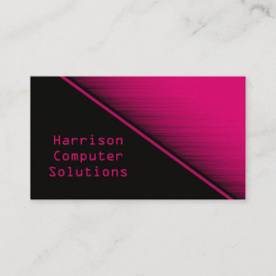 Visite Speed Texture Carte de visite, Magenta