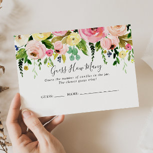 Visite Tropical Colorful Automne Devinez Combien De Carte