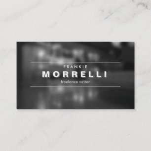 Visite TYPE vintage SHADOW sur Moody Photo Carte de visit