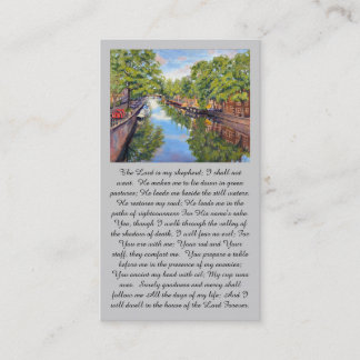 Visite « Un psaume de David » Carte de prière pour la pai
