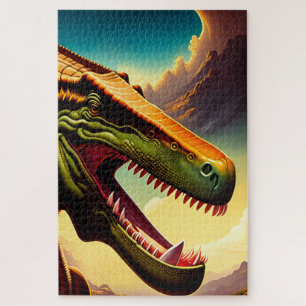 Visiteurs Crétacés 1014 pièce Jigsaw Puzzle