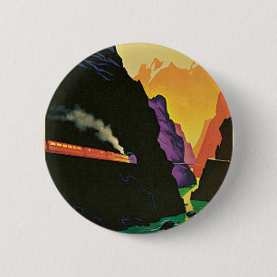Visitez La Yougoslavie 2 Inch Round Button