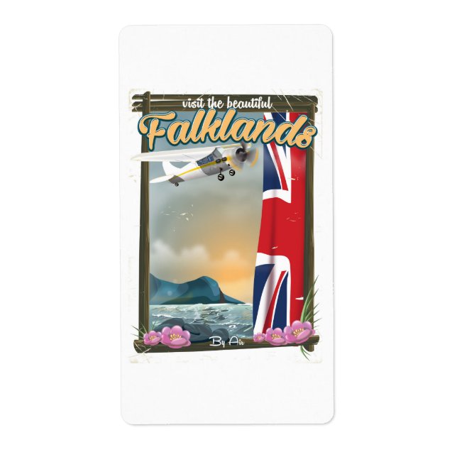 Visitez l'affiche de voyage Beautiful Falklands (Devant)