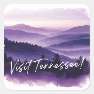 Visitez le Sticker Carré Tennessee