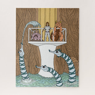 Visiting the Pool of the Piptrixons Jigsaw Puzzle