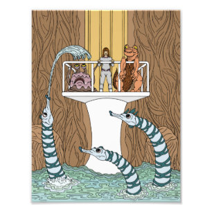 Visiting the Pool of the Piptrixons Photo Print
