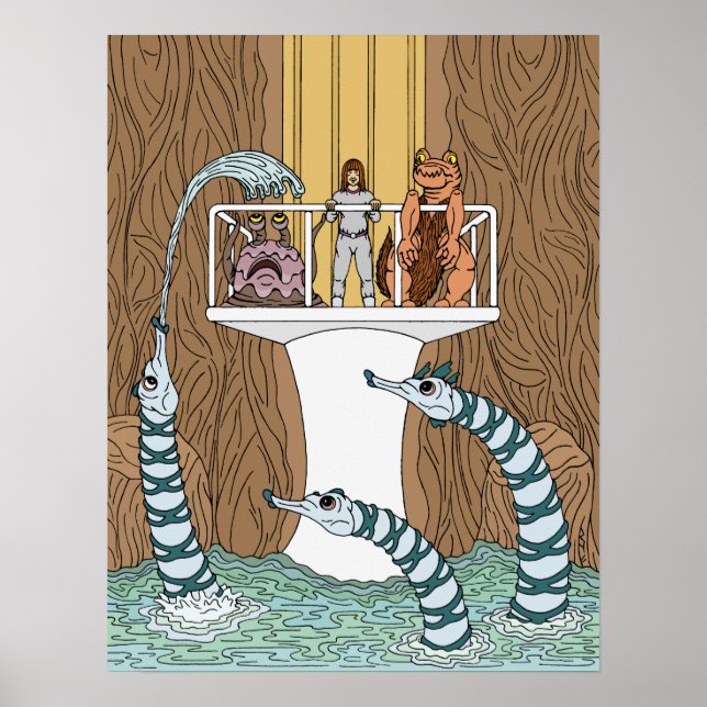 Visiting the Pool of the Piptrixons Poster (Front)