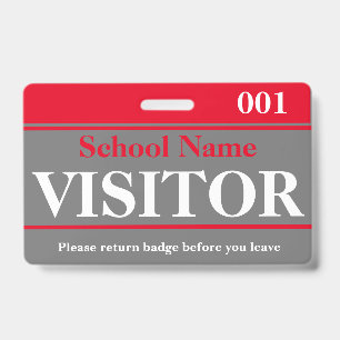 Visitor Badge