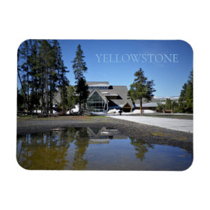 Visitors Centre Yellowstone National Park Wyoming Magnet