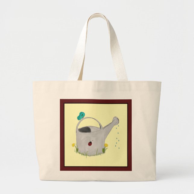 Visitors from the Garden Tote Bag (Front)