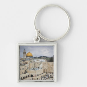 Visitors, Western Wall Plaza & Dome of the Rock Keychain