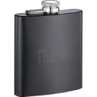 Visol Personalized Liquor Flask - Matte Black