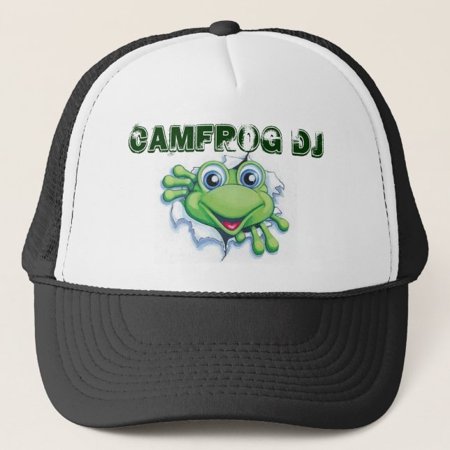Visor Camfrog Dj Trucker Hat (Front)