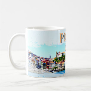 Vista del rio Douro portugal Coffee Mug