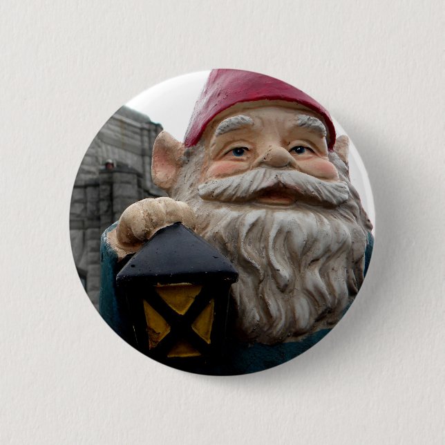Vista House Gnome 2 Inch Round Button (Front)