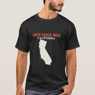 Vista Santa Rosa California USA State America Trav T-Shirt