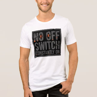 VISUAL CONCEPT: Oversized distorted lettering with Tri-Blend Shirt