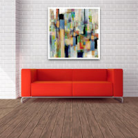 Visual Memories, Original Colourful Abstract Art