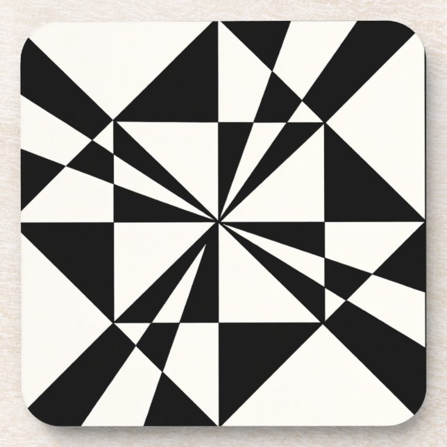 Visual Pull | Modern Coaster (Front)