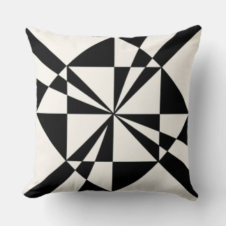 Visual Pull | Modern Throw Pillow