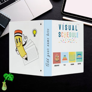 Visual Schedule Binder