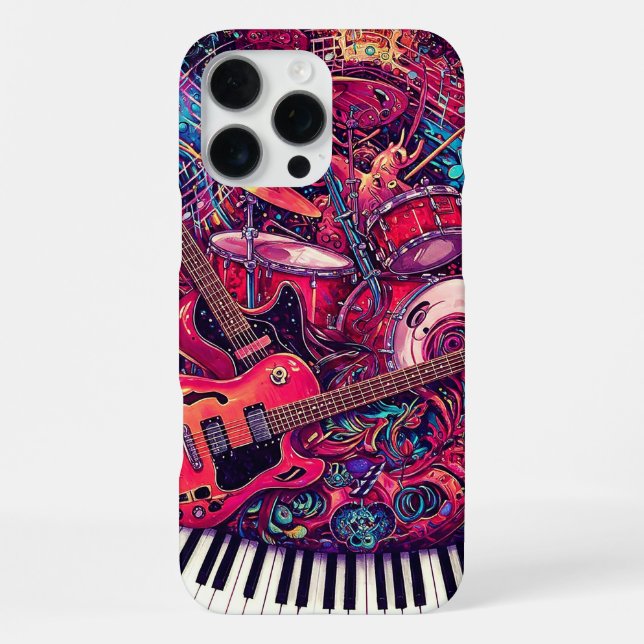 Visual Sounds iPhone Case (Back)