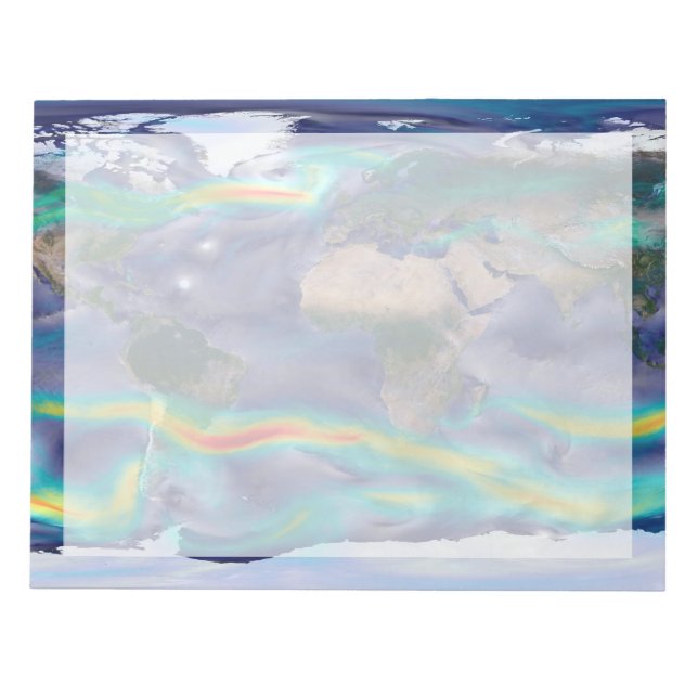 Visualization Of Global Winds. Notepad (Front)