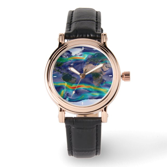 Visualization Of Global Winds. Watch (Front)