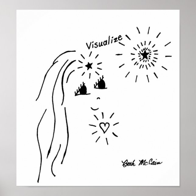 'Visualize' Poster (Front)