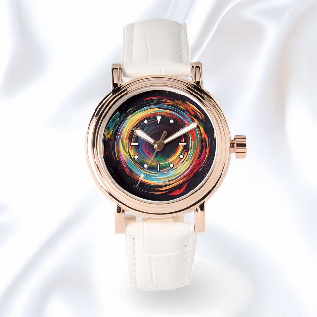Visually Striking Colours And Textures Abstract Ar Watch (Creator Uploaded)