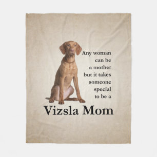 Viszla Mom Fleece Blanket
