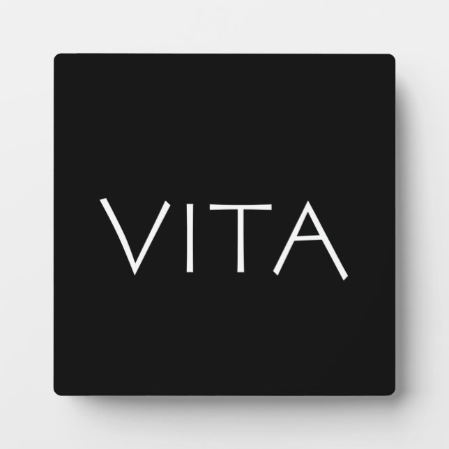 Vita Plaque (Front)