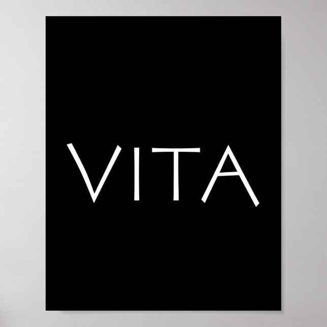 Vita Poster (Front)