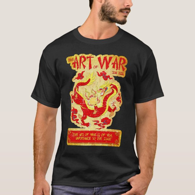 Vital Importance - The Art of War - Sun Tzu T-Shirt (Front)