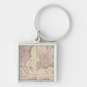 Vital Statistics, United States Census Keychain