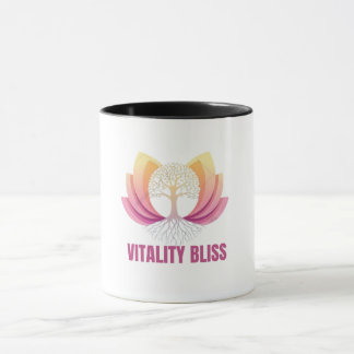 "Vitalité Bliss Santé & Bien-être Logo Mug