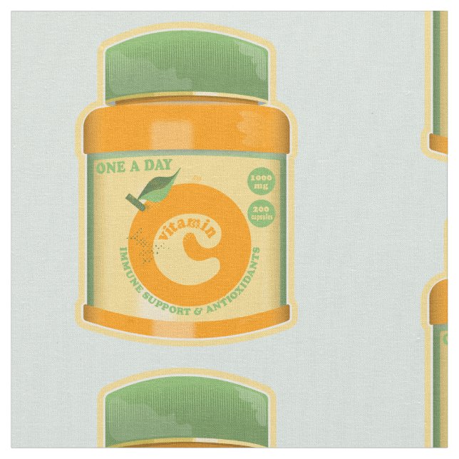 Vitamin C wellness Fabric (Close Up)