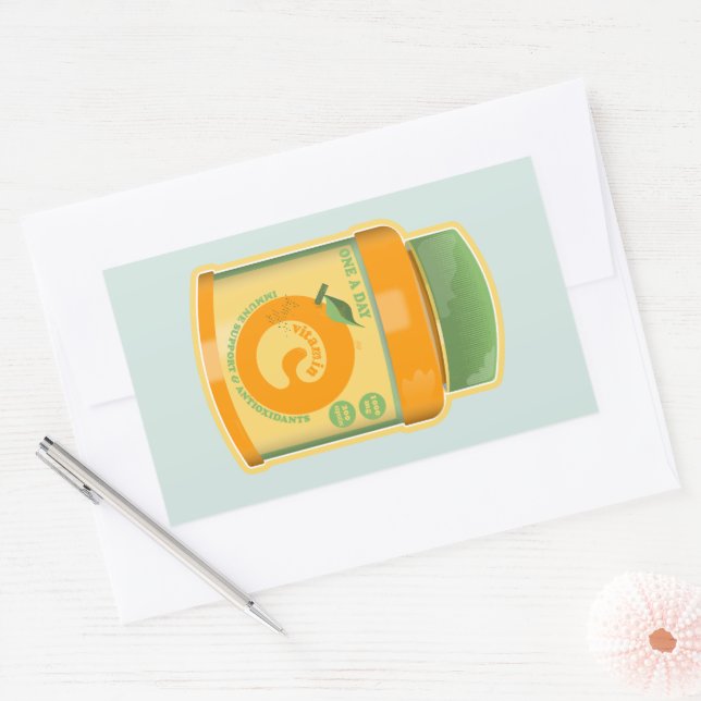 Vitamin C wellness Sticker (Envelope)