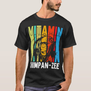 Vitamin Chimpanzee Monkey T-Shirt