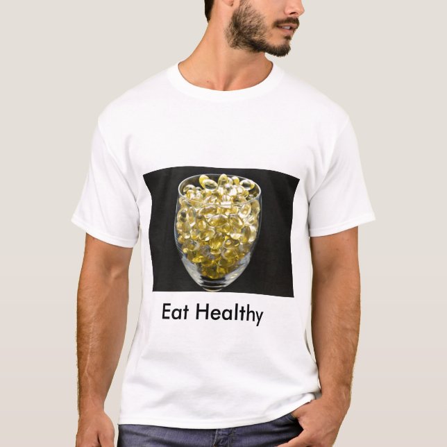 Vitamin E, Eat Healthy T-Shirt (Front)