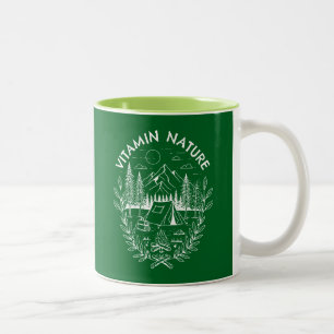 Vitamin Nature Two-Tone Coffee Mug