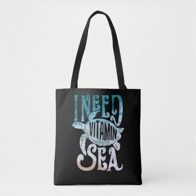 Vitamin Sea Tote Bag (Front)