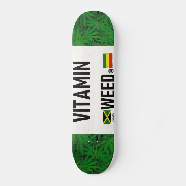 VITAMIN WEED OFFICIAL Skateboard (Recto)