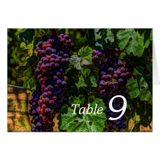viticulture romantique violet raisins vigne mariag (Devant Horizontal)