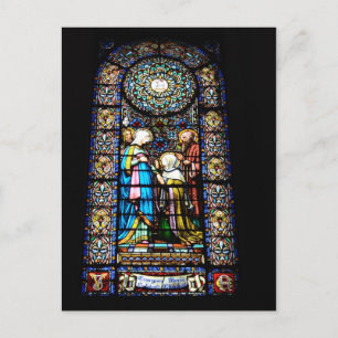 Vitrail de Montserrat Carte postale