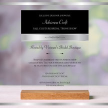 Vitrine de Luxe pour Mariée Acrylique pour Présent